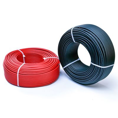 PVC保温材料 6 Sq mm Dc 太陽光発電システム用ケーブル