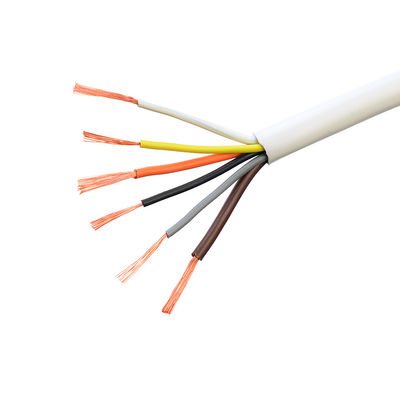 Flexible 220v Power Cord Cable with PVC Rubber Insulation RVV Extension Wire 1.5mm2 2.5mm2 4mm2 6mm2 Copper PVC