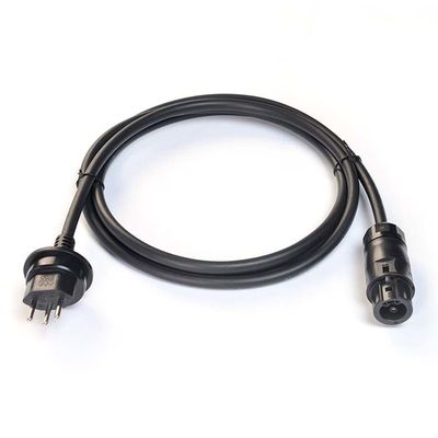 CEE/16 3 端 スチュコプラグ AC拡張コード スイスプラグ H07RN-F 3X1.5MM2 ケーブル付き BC01 ベッテリー 女性接続器 IP68