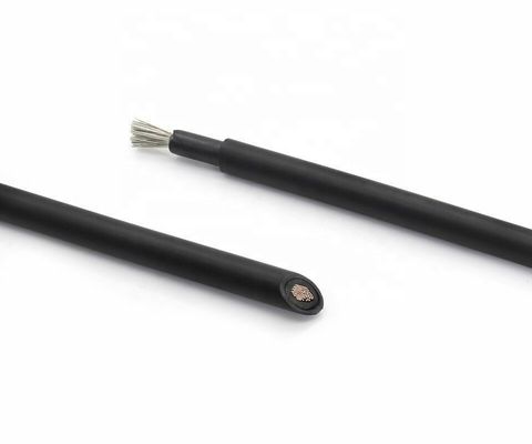 6.1MM±0.15MM 外径 TUV証明書 4mm 太陽光ケーブル 自宅承認のためのカスタマイズメント EN60754-1/EN60754-2 DC PVケーブル
