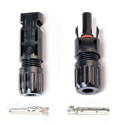 Waterproof IP67 30A 1000V DC 4mm2 Solar Plug Adapter for Polar Solar Extension Cord Insulated Solar PV Cables and Connectors