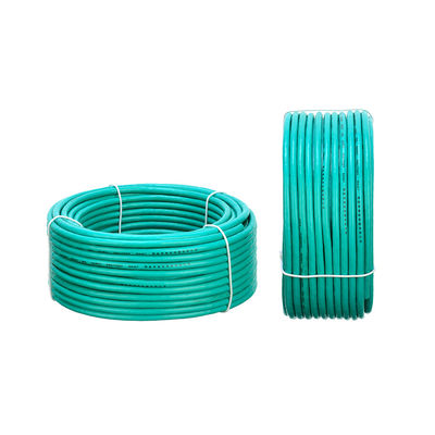 Insulated Green Copper Electrical Power Cable With PVC Jacket Flexible Core Single Core Wire 1*6MM2