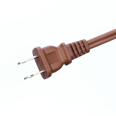 2X16AWG ブラウン 断熱保護 ETL プラグ 電源コード 延長コード NEMA 男性端型 ETL 準拠 ETL 認定