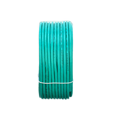 Insulated Green Copper Electrical Power Cable With PVC Jacket Flexible Core Single Core Wire 1*6MM2