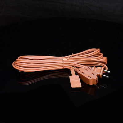2X16AWG ブラウン 断熱保護 ETL プラグ 電源コード 延長コード NEMA 男性端型 ETL 準拠 ETL 認定