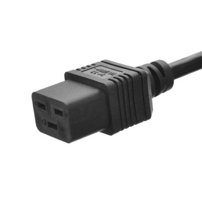 KC標準C19コネクタ コンパーの電源ケーブル延長コード 絶縁保護 H05VV-F/H05RN-F 3x0.75-1.5MM2