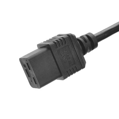 KC標準C19コネクタ コンパーの電源ケーブル延長コード 絶縁保護 H05VV-F/H05RN-F 3x0.75-1.5MM2