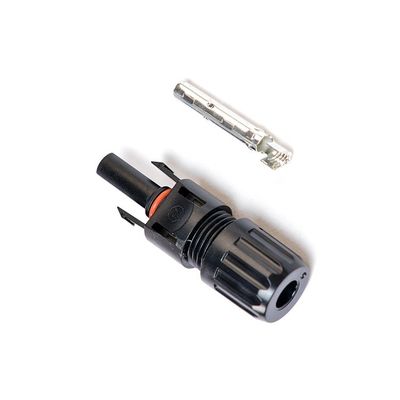 Insulated TUV Certificated Waterproof Solar Connector 30A 1000V DC 8mm Female Connector Protection Grade IP67 500 Pairs/CTN