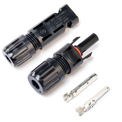 Insulated TUV Certificated Waterproof Solar Connector 30A 1000V DC 8mm Female Connector Protection Grade IP67 500 Pairs/CTN