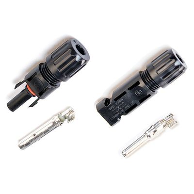 Insulated TUV Certificated Waterproof Solar Connector 30A 1000V DC 8mm Female Connector Protection Grade IP67 500 Pairs/CTN