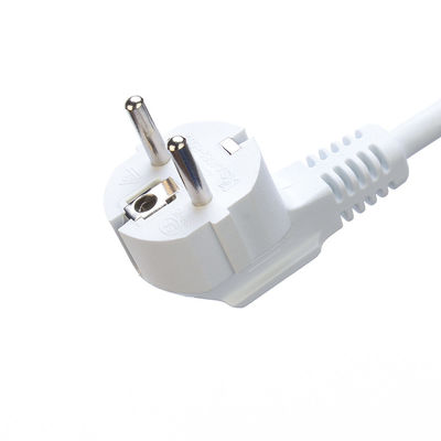 EU標準 3 Way拡張電源帯 スイッチ付き 3x1.5mm2ケーブル 1 メートル 個別ソケット接地 標準接地