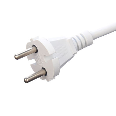 ケーブル仕様 H05VV-F 2x1.0mm2 ネットワーク SDK 直線 VDE 10A プラグ電源コード 家電用の延長コード