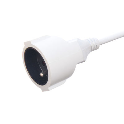 ケーブル仕様 H05VV-F 2x1.0mm2 ネットワーク SDK 直線 VDE 10A プラグ電源コード 家電用の延長コード