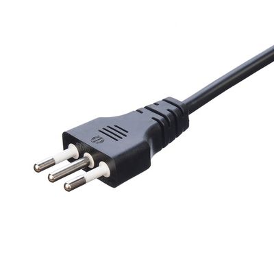 C5 クローバーコネクタ ブラック イタリア スタンダード延長コード リード H05VV-F 3x0.75MM2ケーブル 3ピン 16Aプラグ 商用用