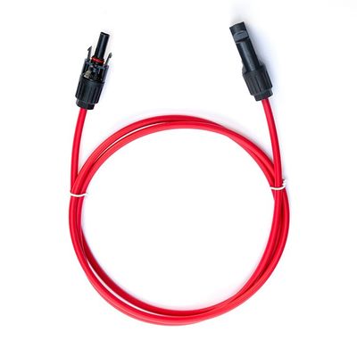 太陽光発電の延長ケーブル 10mm 太陽光Pv銅ケーブル DC 1500V 単核とXLPO隔熱と鎖導体