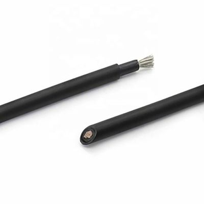 太陽光発電の延長ケーブル 10mm 太陽光Pv銅ケーブル DC 1500V 単核とXLPO隔熱と鎖導体