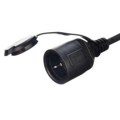 Oxygen Free Bared Stranded Copper Conductor Material AC Power Cord for Outdoor Industry 3m Black H07RN-F Eu Power Cord