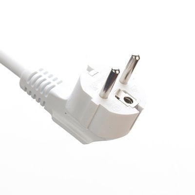各種規格 3*0.75mm 電源ケーブル マルチプラグ 電源ソケット拡張 3 Way ユニバーサル拡張ケーブル 250V/16A 白