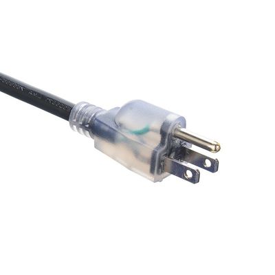 6フィート 北米 ETL 3ピン 重用外用延長コード ライトエンド 女性エンドタイプ NEMA