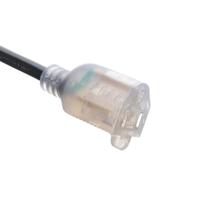 6フィート 北米 ETL 3ピン 重用外用延長コード ライトエンド 女性エンドタイプ NEMA