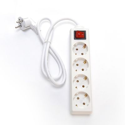 1m 2m 3m ヨーロッパプラグアダプタ 4出力帯 H05VV-F 3x1.5mm2 電源ケーブル Euプラグ 16A 電源プラグ