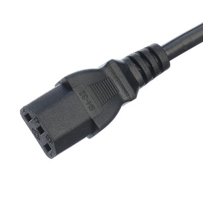 酸素のない赤糸銅導体材料 ETL リストアップされた電源コード 拡張コード NEMA パソコン用 C13 のプラグ