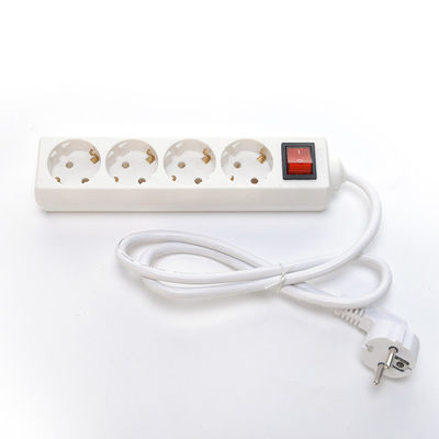 パーソナライズされた電源・ソケット 独立スイッチ4つの出口付き電源ストリップ