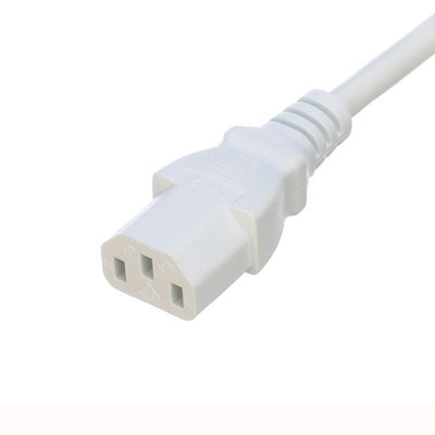 家電 電源ケーブル 延長ケーブル VDE 標準のスプリングケーブル ICE C13ソケットと10A電流