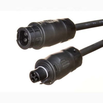 CEE/16 3 Prong Schuko Plug 男性端型電源コード H07RN-F IP44 太陽光パネルインバーター 重用および防水