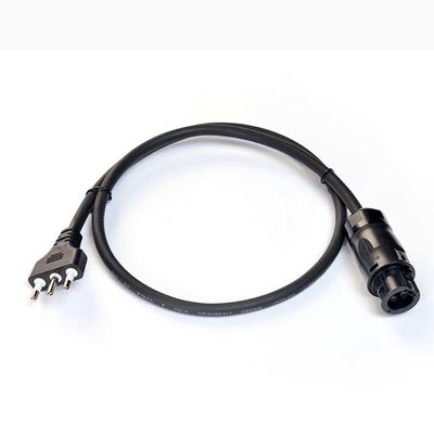 ブラック 16awg BC01 と 220v 10m 太陽電池延長ケーブル IMQ 標準 3 角 US 電源コード 酸素フリー 脱毛 鎖銅