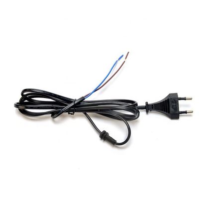 2.5A 2ピンプラグ電源コード 酸素のない黒い電気扇風機