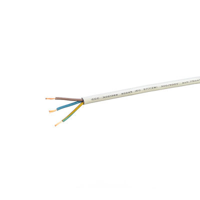 断熱 VDE 標準 H05 Rrケーブル ゴム 2x0.75 家電と屋外温度範囲のための銅ケーブル -5Cから70C