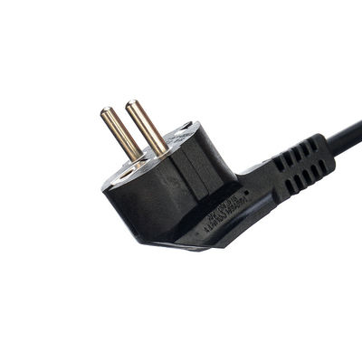 インドネシア向けカスタマイズ SNI パワーコード延長コード 1.8M/ OEM 端処理 熱縮小管とガラス繊維管