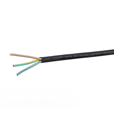 VDE標準 16A/250V H07rn-f 家電用電源ケーブル 2コアまたは3相電源ケーブル H05 Rr 室内正規セクション