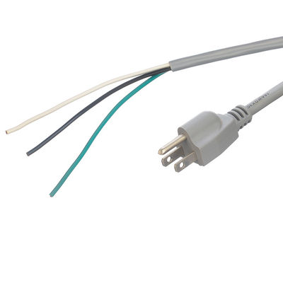 商業用ETL電源コード 14 AWG ラップトップ用 15A NEMA-15P 3相プラグ拡張コード ユニバーサルソケットブランド電源ケーブル