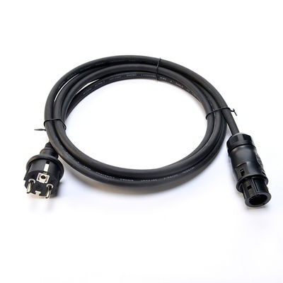 16A/250V EU 3ポールソケット AC電源コード Ved H07rn-f ベッテリー Bc01 Schuko 3m ソーラー拡張ケーブル