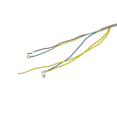 電源コード Eu プラグ オープンエンド ストライプリング H05vv-f 3g1.0mm2 Cee7/7 ユーロ 電源ケーブル 1.5mm 標準接地