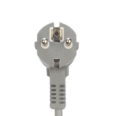 電源コード Eu プラグ オープンエンド ストライプリング H05vv-f 3g1.0mm2 Cee7/7 ユーロ 電源ケーブル 1.5mm 標準接地