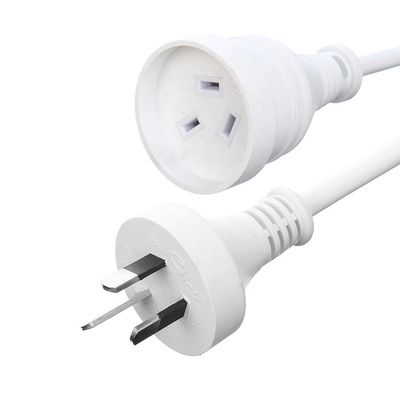 防水ソケット電源ケーブル 延長ケーブル オーストラリア SAA 標準電流10A-16A 家電用にカスタマイズ