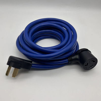 青い重量 110V ネマ 3ピン 10-50Pプラグ STJW 3/14 3/12 3/10 AWG 10-50R 拡張コード