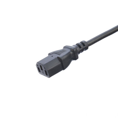 黒色/カスタマイズされたACプラグ IEC60320 C13 C5 3ピン電源コード付き イギリス BS標準 10A-16A 定電電源電源ケーブル
