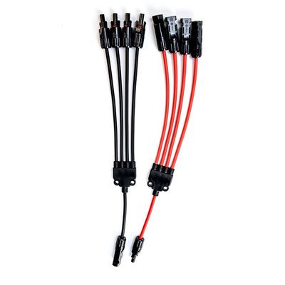 銅導体 PVC 隔熱 Y 型 太陽光パネル 支部接続器 隔断器 4 〜 1 太陽光パネルと太陽光発電パネル
