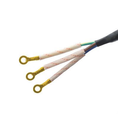 Indonesia Market Rice Cooker Power Cord with 16A Rated Current Cotton Braided AC Extension Cord and Customized Support