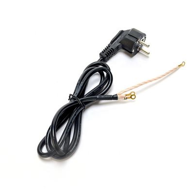 VDE ネイルドリル用の交換電源ケーブル 3500 K オープンエンドスプリング電源ケーブル PVC/ゴム絶縁
