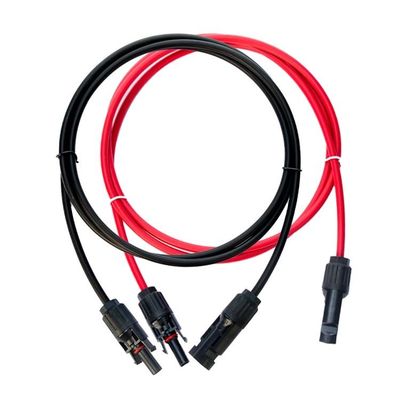 XLPO 断熱 3M DC 太陽電池延長ケーブル 1X4mm2 PV004 男性と女性 PV 支部接続器 40 P 銅導体
