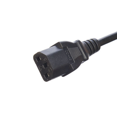 125V AC 電源コード 食器洗浄機 冷蔵庫 220V 拡張 ETL 米国 NEMA 5-15P から IEC C13 に 承認 18AWG 220V