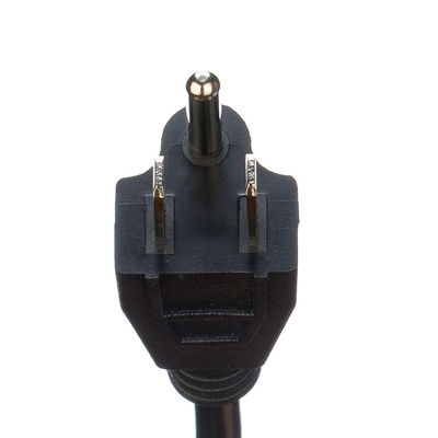 125V AC 電源コード 食器洗浄機 冷蔵庫 220V 拡張 ETL 米国 NEMA 5-15P から IEC C13 に 承認 18AWG 220V