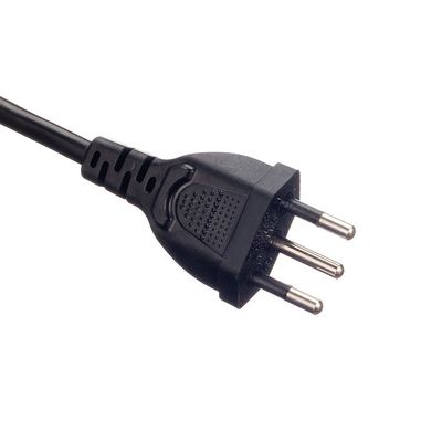 オキシジンのない赤糸銅導体 16A/250V VDE H05VV-F EUプラグ電源コード付きPVCケーブル