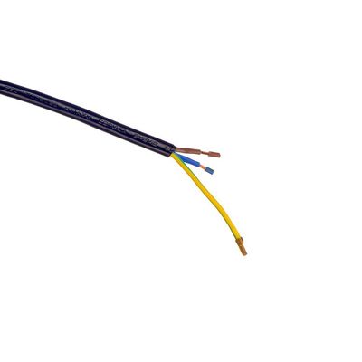 オキシジンのない赤糸銅導体 16A/250V VDE H05VV-F EUプラグ電源コード付きPVCケーブル