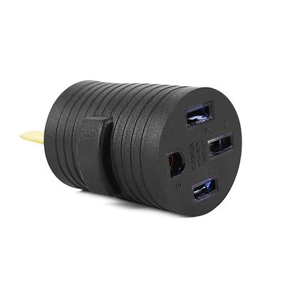 20A 定電流 NEMA 14-30P から 10-50R 30Amp 男性プラグから 50Amp 女性受容器アダプタ